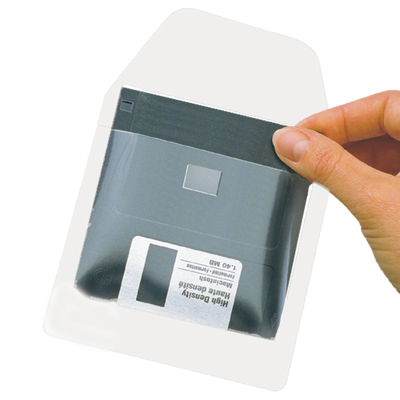 Self-Adhesive Diskette Pockets